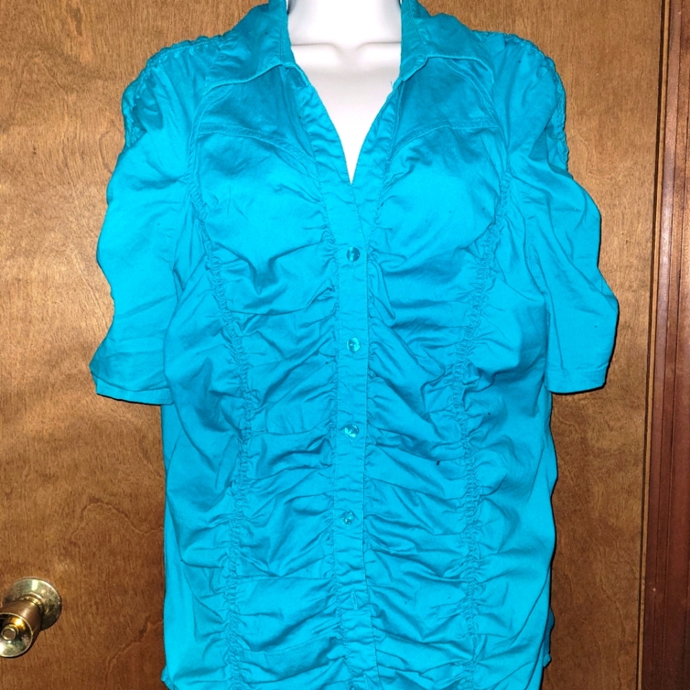 Plus Ruched Top